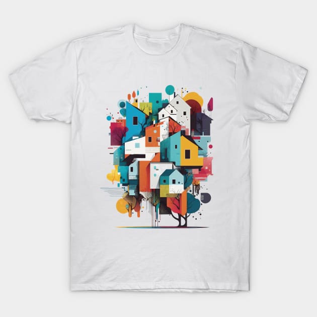 Tree House T-Shirt by ORENOB